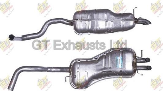 GT Exhausts GAU232 - Глушник вихлопних газів кінцевий avtolavka.club