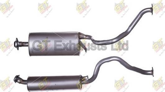 GT Exhausts GCL113 - Середній глушник вихлопних газів avtolavka.club