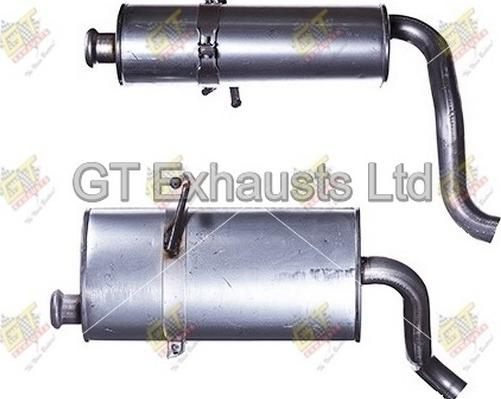 GT Exhausts GCN394 - Глушник вихлопних газів кінцевий avtolavka.club