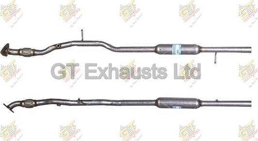 GT Exhausts GGM439 - Середній глушник вихлопних газів avtolavka.club