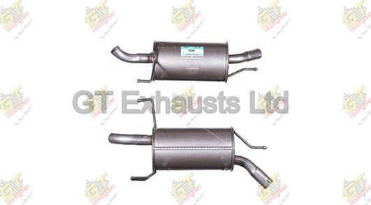 GT Exhausts GGM436 - Глушник вихлопних газів кінцевий avtolavka.club