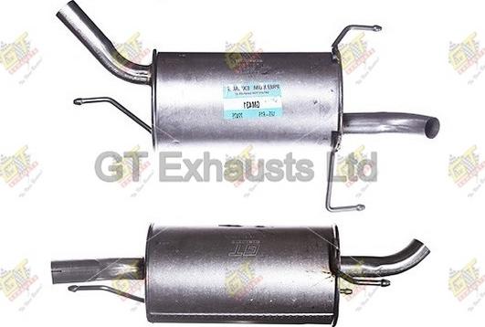 GT Exhausts GGM431 - Глушник вихлопних газів кінцевий avtolavka.club