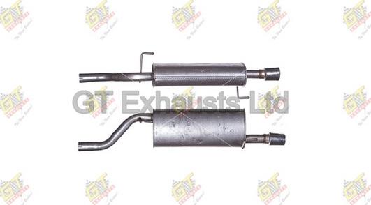 GT Exhausts GGM551 - Глушник вихлопних газів кінцевий avtolavka.club