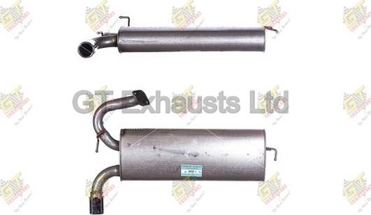 GT Exhausts GGM658 - Глушник вихлопних газів кінцевий avtolavka.club