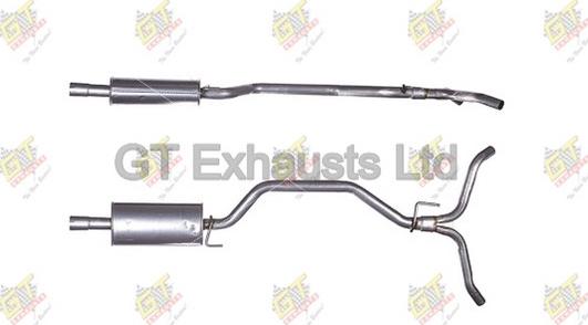 GT Exhausts GGM653 - Середній глушник вихлопних газів avtolavka.club