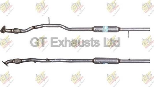 GT Exhausts GGM622 - Середній глушник вихлопних газів avtolavka.club