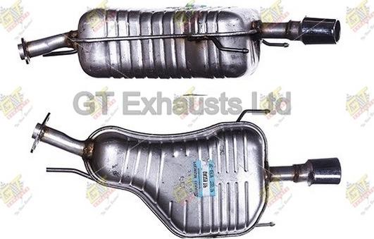 GT Exhausts GGM329 TIP - Труба вихлопного газу avtolavka.club