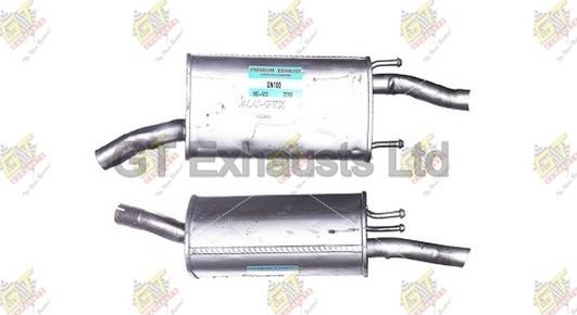 GT Exhausts GGN100 - Глушник вихлопних газів кінцевий avtolavka.club