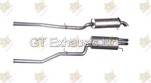 GT Exhausts GMZ417 - Глушник вихлопних газів кінцевий avtolavka.club