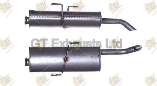 GT Exhausts GPG503 - Глушник вихлопних газів кінцевий avtolavka.club