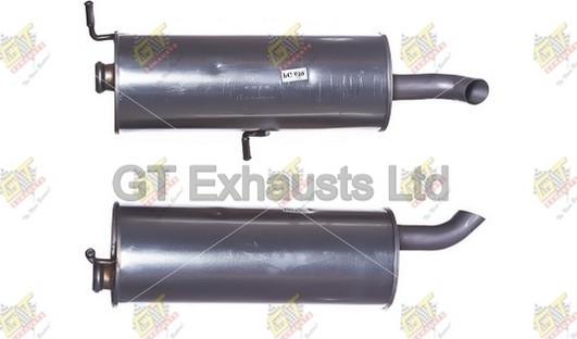 GT Exhausts GPG639 - Глушник вихлопних газів кінцевий avtolavka.club