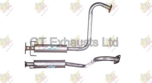 GT Exhausts GRR309 - Середній глушник вихлопних газів avtolavka.club
