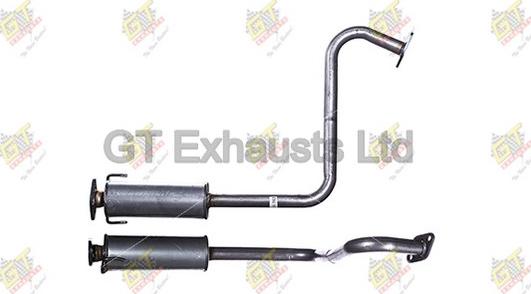 GT Exhausts GRR312 - Середній глушник вихлопних газів avtolavka.club