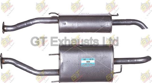 GT Exhausts GRR265 - Глушник вихлопних газів кінцевий avtolavka.club