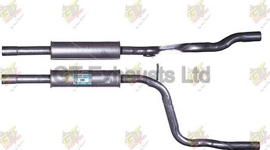 GT Exhausts GSE085 - Середній глушник вихлопних газів avtolavka.club