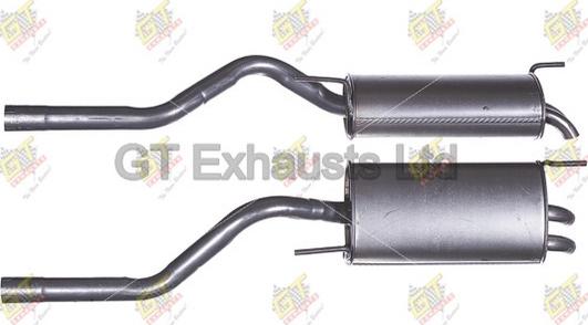 GT Exhausts GSE086 - Глушник вихлопних газів кінцевий avtolavka.club