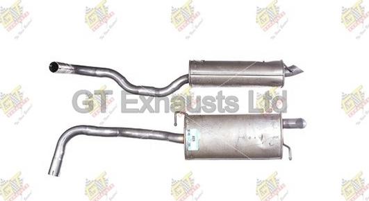 GT Exhausts GSE078 - Глушник вихлопних газів кінцевий avtolavka.club