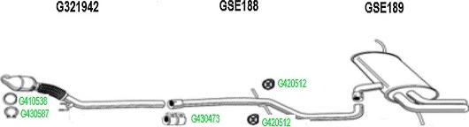 GT Exhausts GSE188 - Труба вихлопного газу avtolavka.club