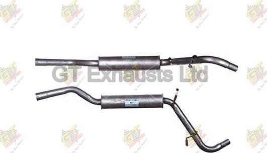 GT Exhausts GSK024 - Середній глушник вихлопних газів avtolavka.club