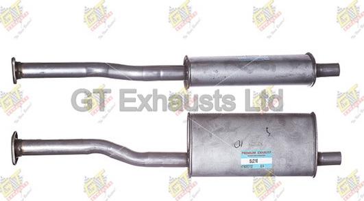 GT Exhausts GSU210 - Труба вихлопного газу avtolavka.club
