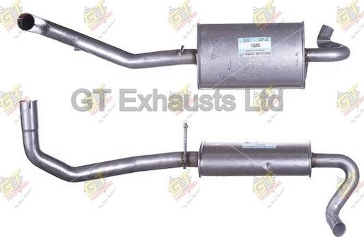 GT Exhausts GVW511 - Глушник вихлопних газів кінцевий avtolavka.club