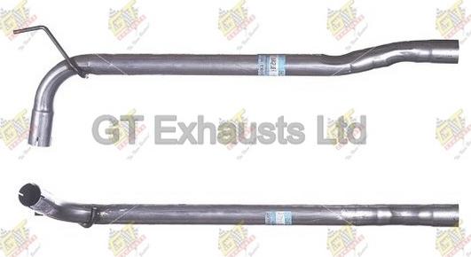 GT Exhausts GVW578 - Середній глушник вихлопних газів avtolavka.club