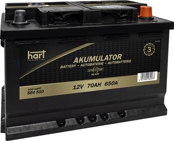 Hart 564 510 - Стартерна акумуляторна батарея, АКБ avtolavka.club