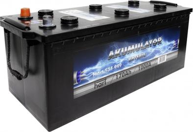 Hart 534 949 - Стартерна акумуляторна батарея, АКБ avtolavka.club