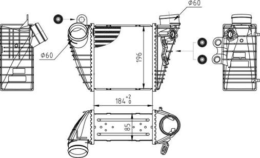 Hart 603 736 - Интеркулер avtolavka.club