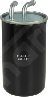Hart 353 931 - Паливний фільтр avtolavka.club