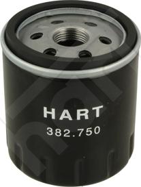 Hart 382 750 - Масляний фільтр avtolavka.club