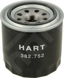 Hart 382 752 - Масляний фільтр avtolavka.club