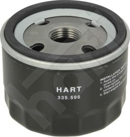 Hart 335 596 - Масляний фільтр avtolavka.club