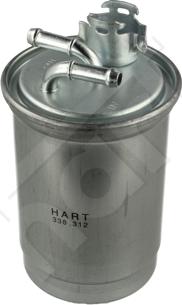 Hart 338 312 - Паливний фільтр avtolavka.club