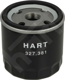 Hart 327 381 - Масляний фільтр avtolavka.club