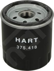 Hart 375 418 - Масляний фільтр avtolavka.club