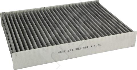 Hart 371 322 - Фільтр, повітря у внутрішній простір avtolavka.club
