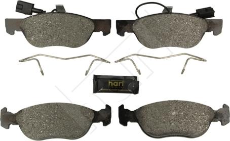 Hart 248 950 - Гальмівні колодки, дискові гальма avtolavka.club
