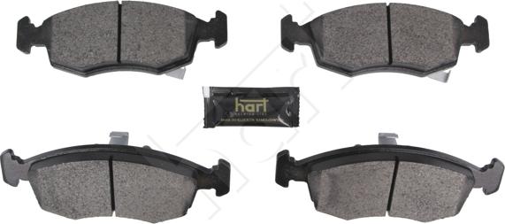 Hart 256 553 - Гальмівні колодки, дискові гальма avtolavka.club