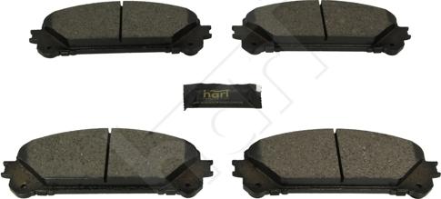 Hart 256 502 - Гальмівні колодки, дискові гальма avtolavka.club