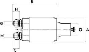 HC-Cargo 332328 - Тягове реле, стартер avtolavka.club