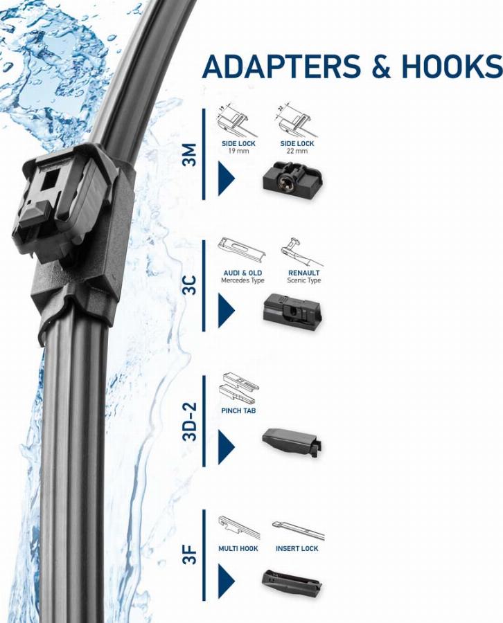 HELLA 9XW 358 164-041 - Щітка склоочисника avtolavka.club