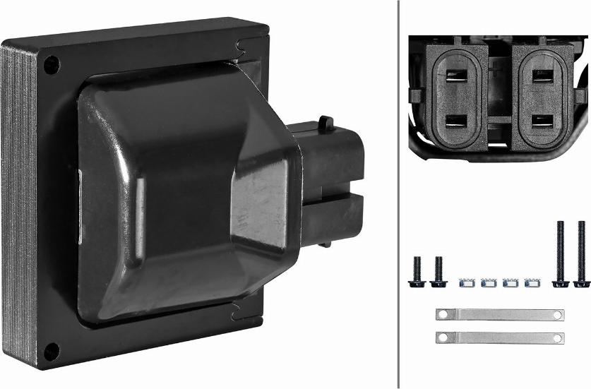 HELLA 5DA 358 101-221 - Котушка запалювання avtolavka.club