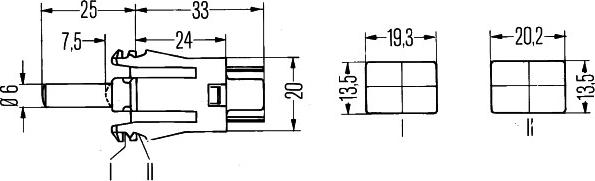 HELLA 6ZF 004 229-011 - Вимикач, контакт двері avtolavka.club