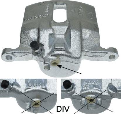 HELLA 8AC 355 392-171 - Гальмівний супорт avtolavka.club