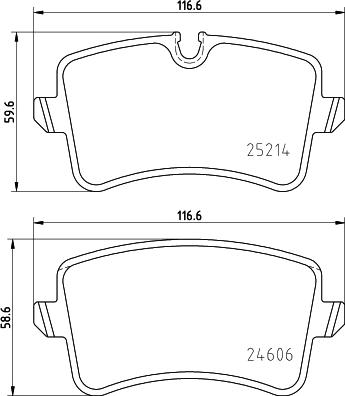 R Brake RB1986-067 - Гальмівні колодки, дискові гальма avtolavka.club