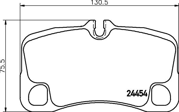 HELLA 8DB 355 013-791 - Гальмівні колодки, дискові гальма avtolavka.club