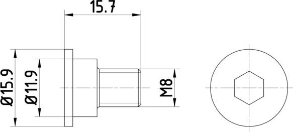 HELLA 8DZ 355 209-031 - Болт, диск гальмівного механізму avtolavka.club