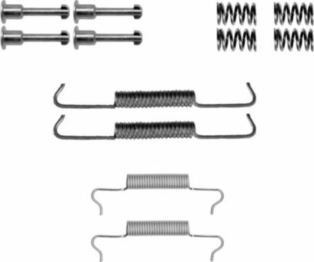 HELLA 8DZ 355 201-981 - Комплектуючі, гальмівна система avtolavka.club