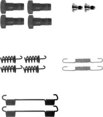 HELLA 8DZ 355 201-921 - Комплектуючі, гальмівна система avtolavka.club